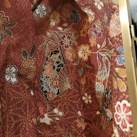 NWOT Mink Leather Clutch Bag Purse Ranch Mink Vintage - Picture 10 of 11